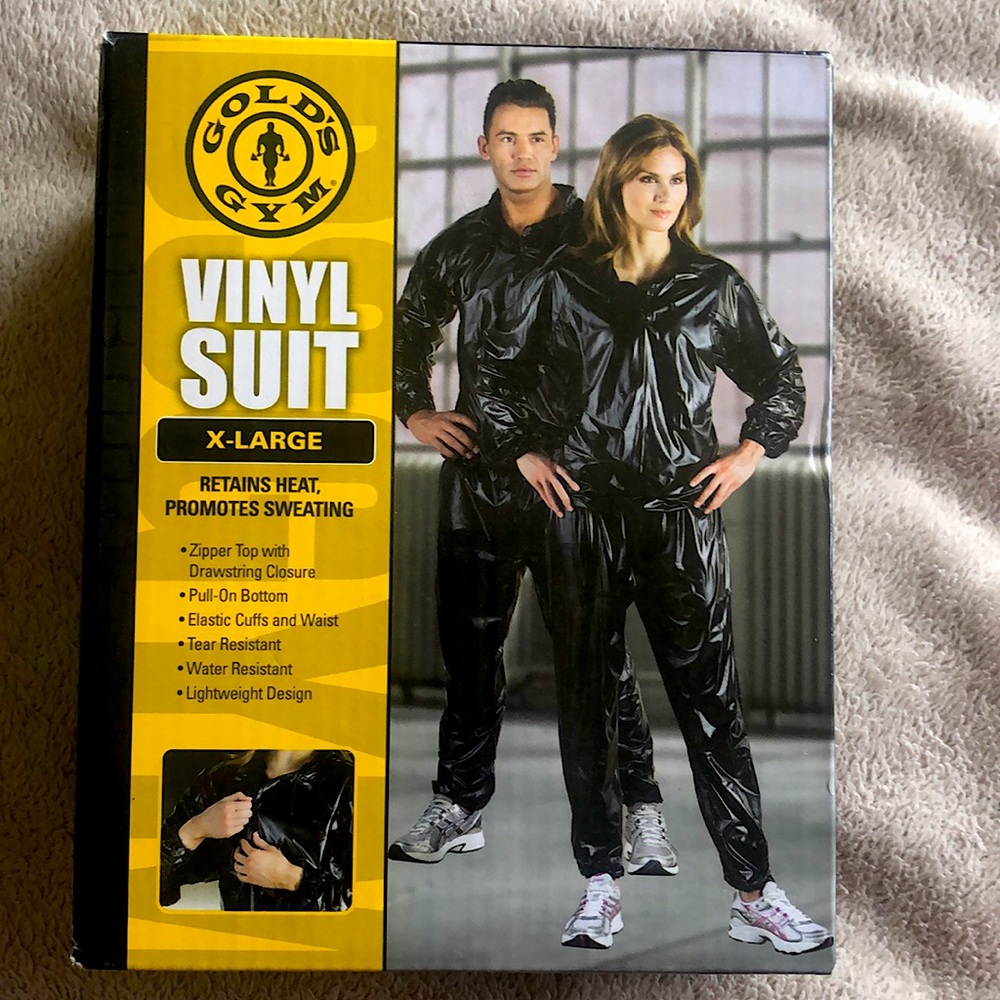 Vinyl suit